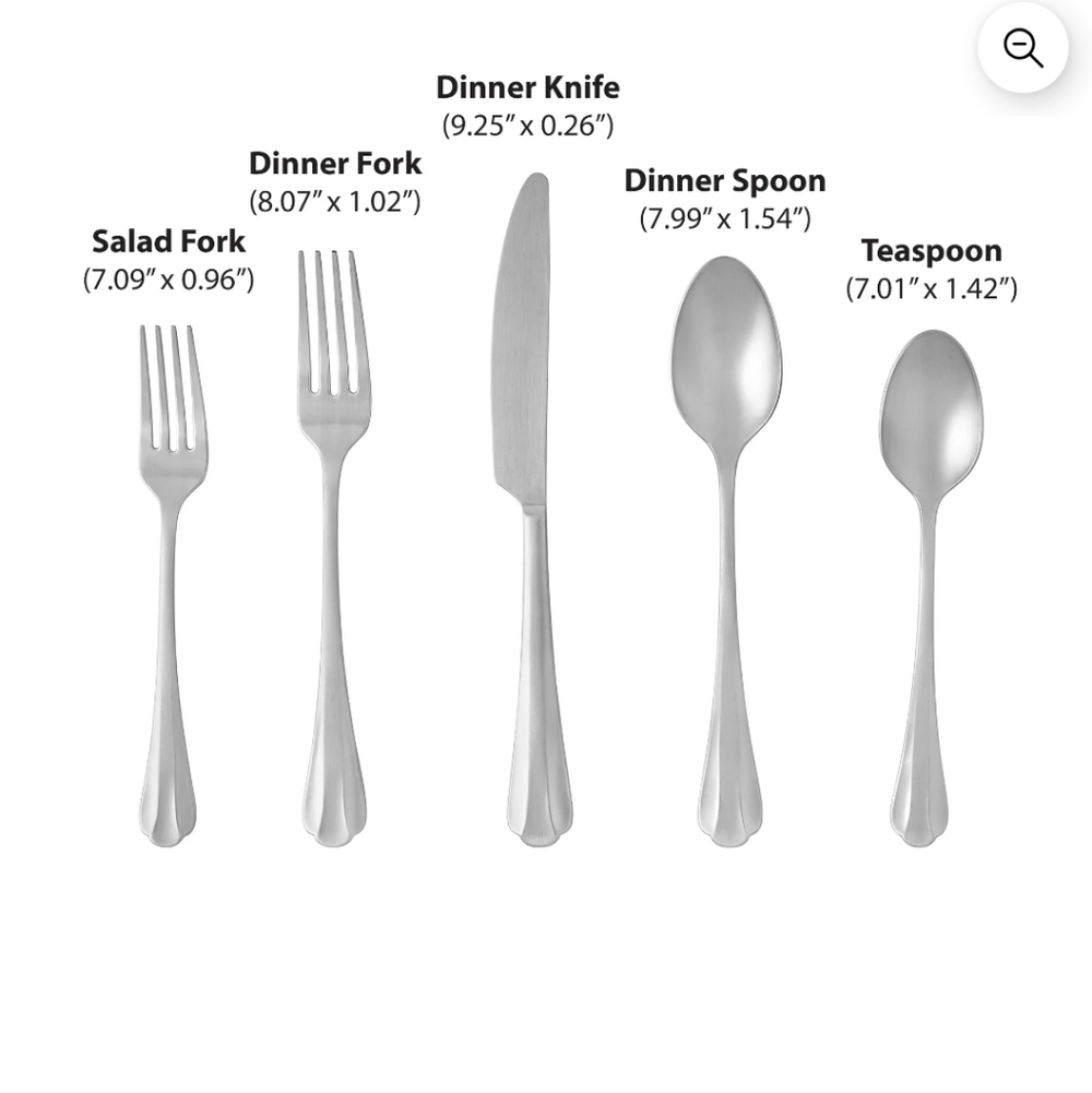 Pioneer Woman Colette Satin 20 Piece Flatware Set - Picture 6 of 6